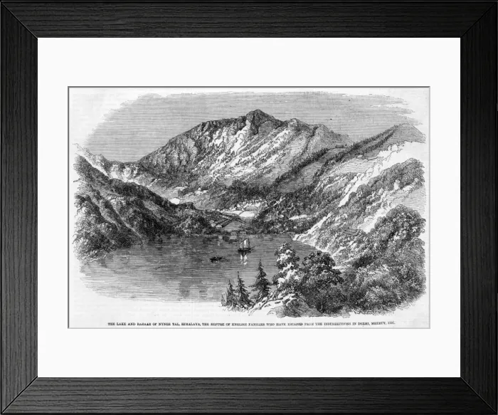 Framed Print : India Naini Tal Framed Print : India Naini Tal