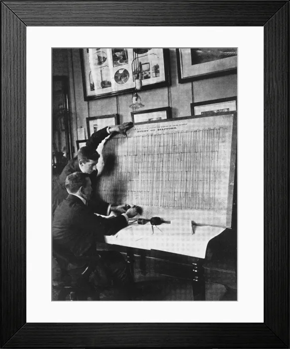 Framed Print : The threads of the railway timetable system Framed Print : The threads of the railway timetable system