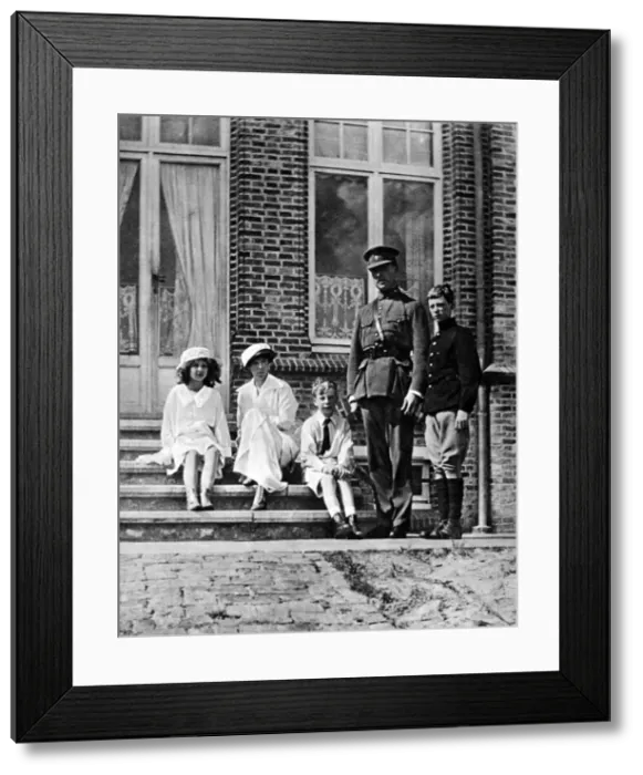 Framed Print : The Belgian Royal family Framed Print : The Belgian Royal family