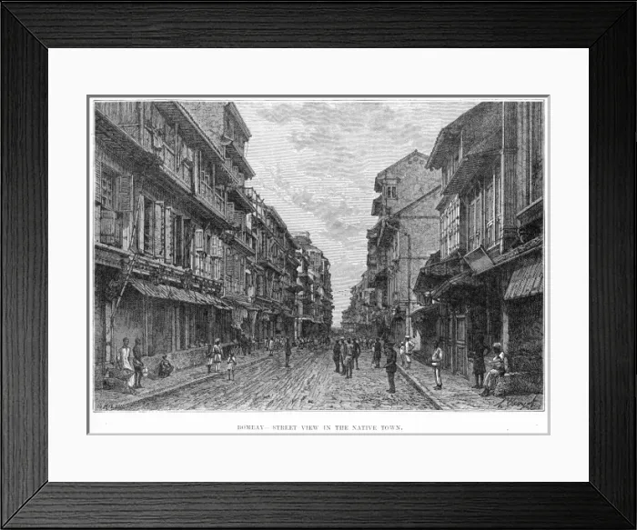 Framed Print : India Mumbai Framed Print : India Mumbai