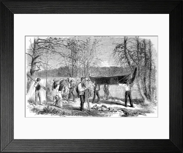 Framed Print : American Indians. The Assinniboine and Saskatchewan Explorin Framed Print : American Indians. The Assinniboine and Saskatchewan Explorin