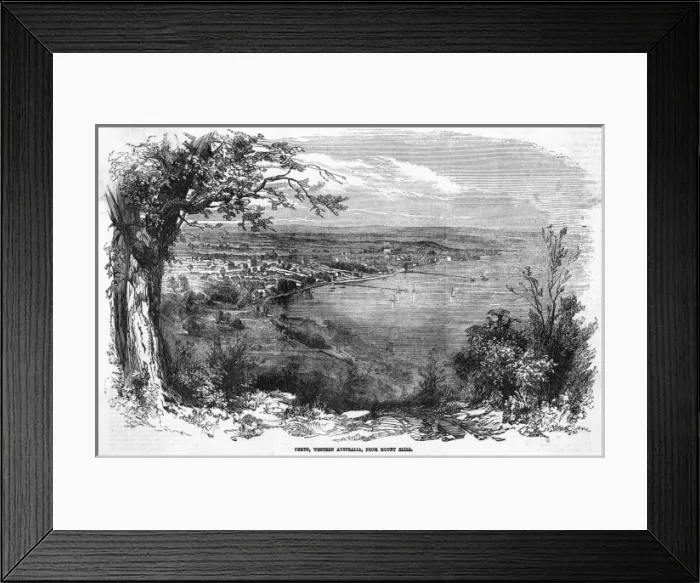 Framed Print : Australia Perth Framed Print : Australia Perth