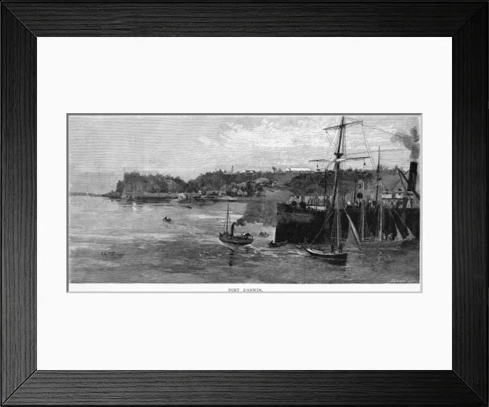 Framed Print : Australia Darwin Framed Print : Australia Darwin