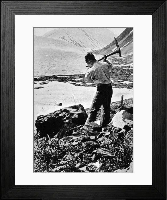 Framed Print : The Bitter Creek gold mine Framed Print : The Bitter Creek gold mine