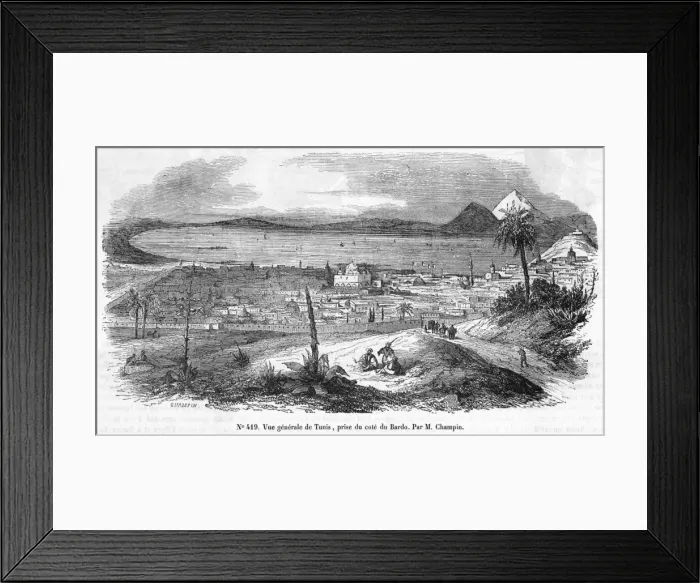 Framed Print : Tunisia Tunis Framed Print : Tunisia Tunis
