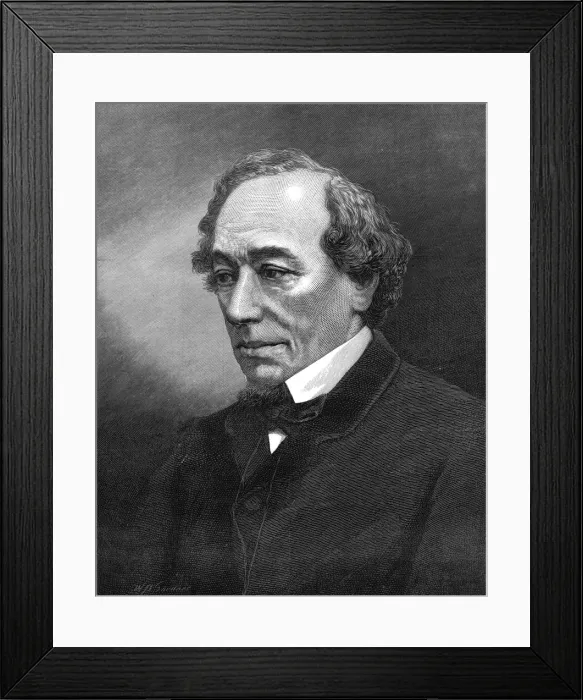 Framed Print : Benjamin Disraeli, (1804-1881) Framed Print : Benjamin Disraeli, (1804-1881)