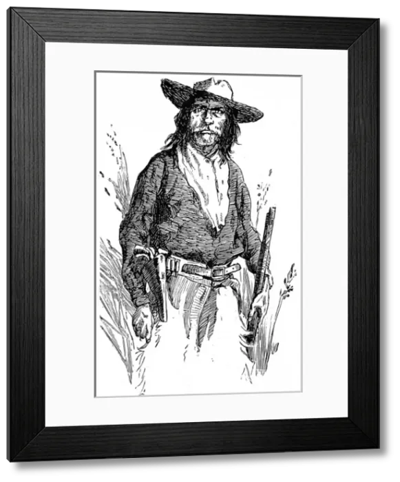 Framed Print : An Arizona Ranger, 1887 Framed Print : An Arizona Ranger, 1887