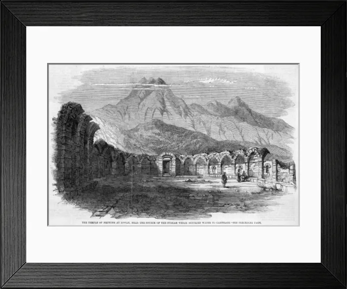 Framed Print : Tunisia Carthage Framed Print : Tunisia Carthage