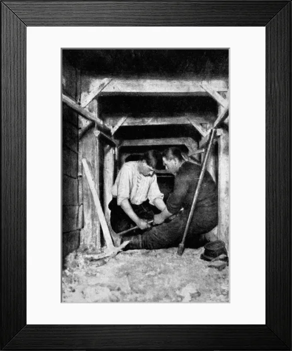 Framed Print : Underground warfare Framed Print : Underground warfare