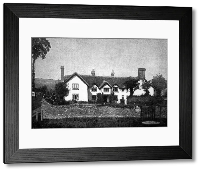 Framed Print : Hayes Barton, Devon, 1892
