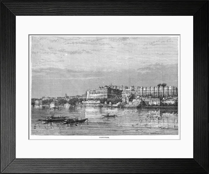 Framed Print : India Udaipur Framed Print : India Udaipur