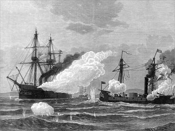 The Battle of Pacocha; Action between HMS Shah and Ameth