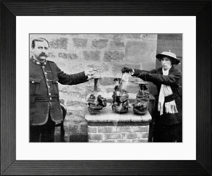Framed Print : Mementos of the attack Framed Print : Mementos of the attack