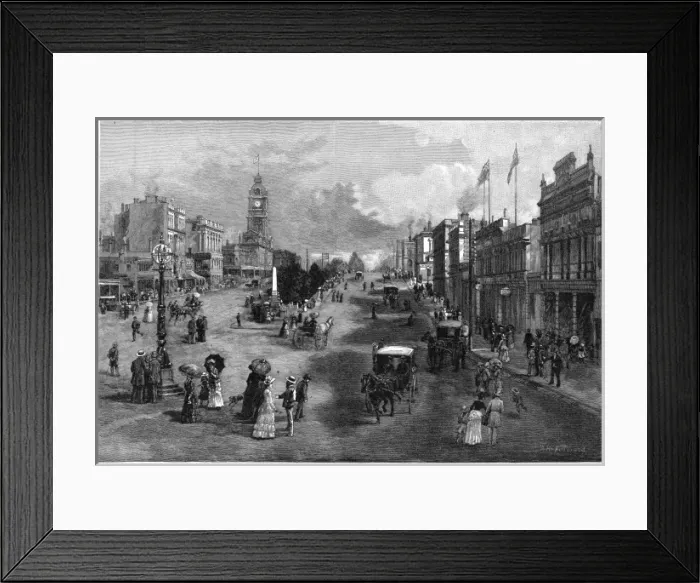 Framed Print : Australia Ballarat Framed Print : Australia Ballarat