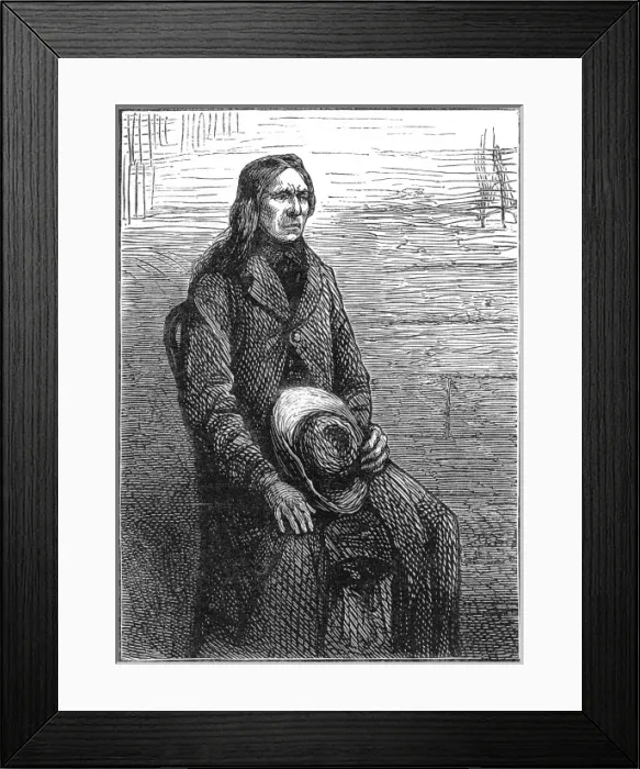 Framed Print : American Indians, The Recent war with the Sioux Indians Framed Print : American Indians, The Recent war with the Sioux Indians