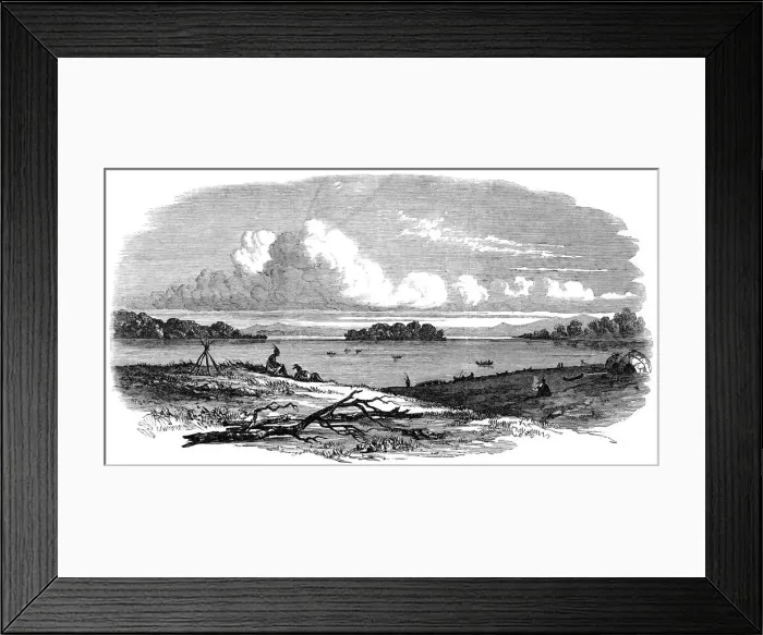 Framed Print : Transatlantic Sketches. Sandy Lake, Minnesota Framed Print : Transatlantic Sketches. Sandy Lake, Minnesota