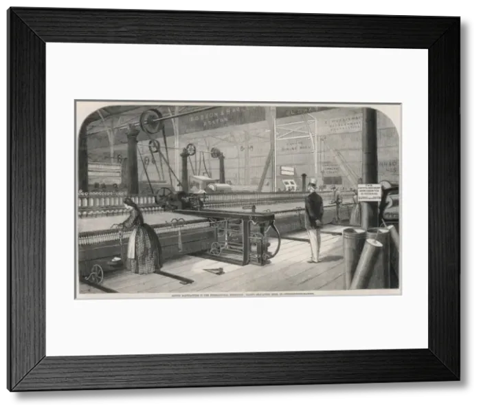 Framed Print : Platts Spinning Machine Framed Print : Platts Spinning Machine