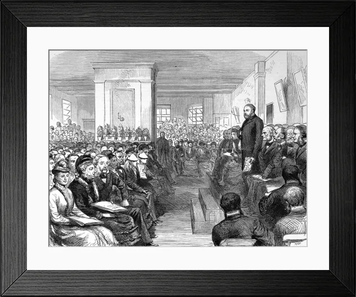 Framed Print : Prince of Wales opening the new wards of Charing Cross Hospi Framed Print : Prince of Wales opening the new wards of Charing Cross Hospi
