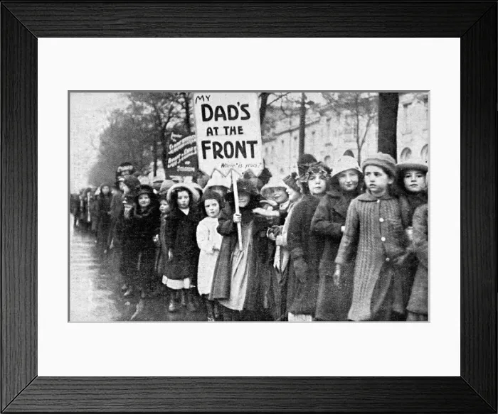 Framed Print : My Dads at the Front Framed Print : My Dads at the Front