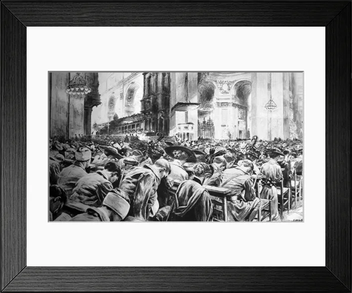 Framed Print : Intercession Day at St. Pauls Cathedral Framed Print : Intercession Day at St. Pauls Cathedral