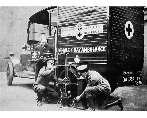 Mobile x-ray unit