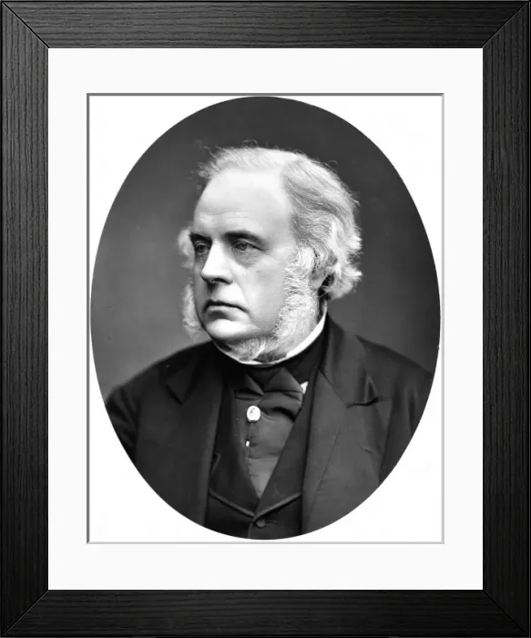 Framed Print : John Bright MP, (1811-1889) Framed Print : John Bright MP, (1811-1889)
