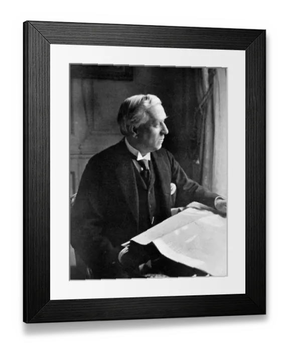 Framed Print : Herbert Henry Asquith MP, (1852-1928) Framed Print : Herbert Henry Asquith MP, (1852-1928)