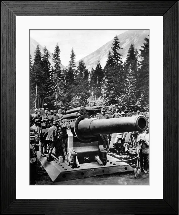 Framed Print : Italian siege-gun Framed Print : Italian siege-gun