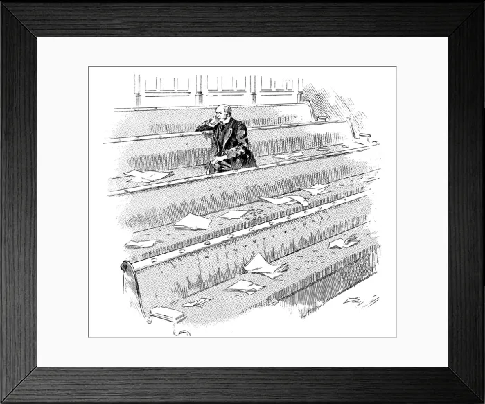 Framed Print : Mr. Meagher, MP, in the House of Commons, 1906 Framed Print : Mr. Meagher, MP, in the House of Commons, 1906