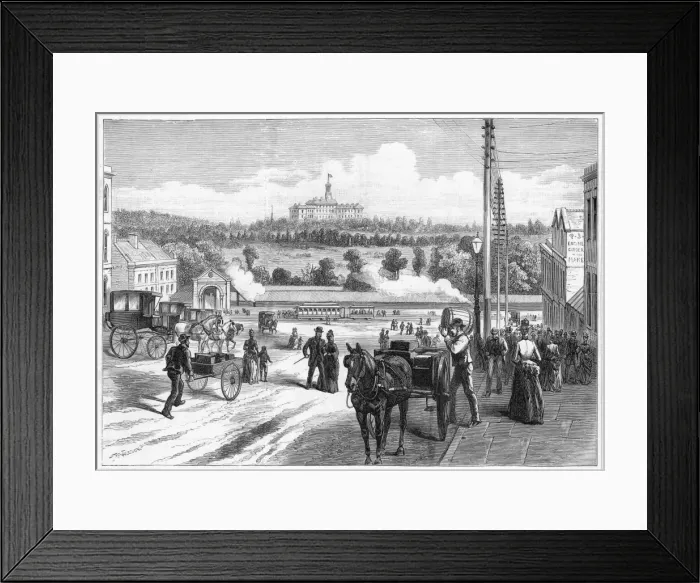 Framed Print : Australia Melbourne Framed Print : Australia Melbourne