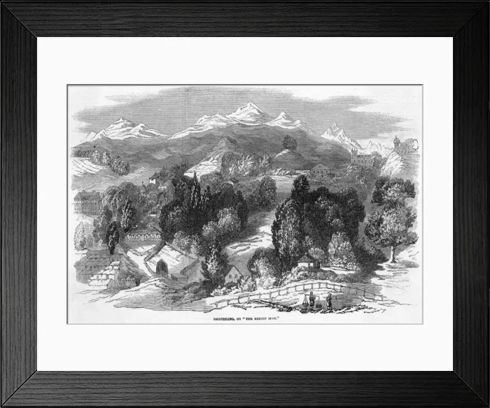 Framed Print : India Darjeeling Framed Print : India Darjeeling