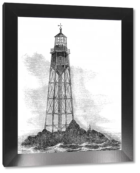 The Bishop Rock Lighthouse, Scilly Isles, 1849