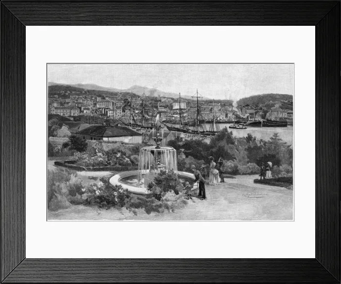 Framed Print : Australia Hobart Framed Print : Australia Hobart