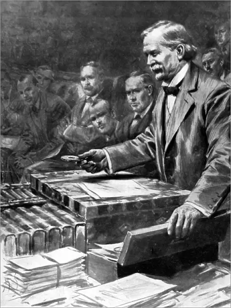 David Lloyd George (1863-1945) Introducing the Munitions Bil