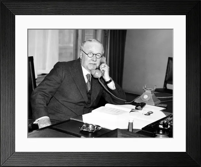 Framed Print : Sir Kingsley Wood (1881-1943) Framed Print : Sir Kingsley Wood (1881-1943)