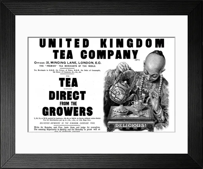 Framed Print : UK Tea Company Framed Print : UK Tea Company