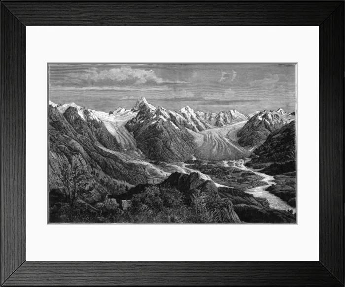 Framed Print : New Zealand Mt Cook Framed Print : New Zealand Mt Cook