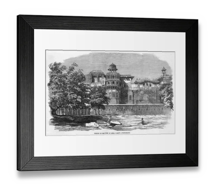 Framed Print : INDIA AGRA