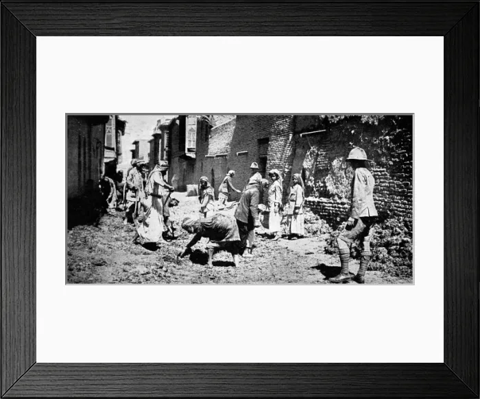 Framed Print : Basra under British Military Rule, 1916 Framed Print : Basra under British Military Rule, 1916