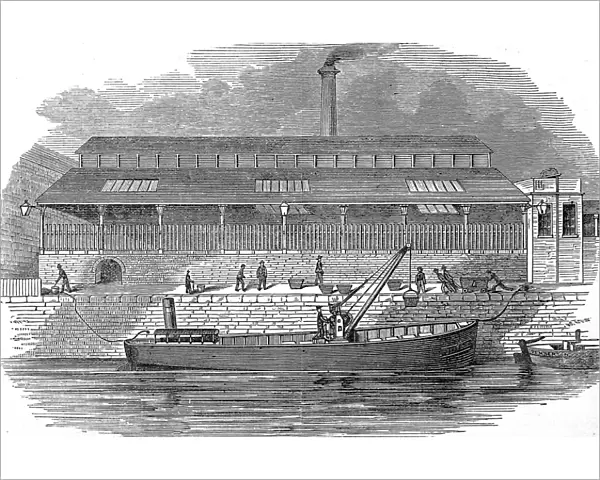 Corporation of Manchester Steam Barge, January 1877