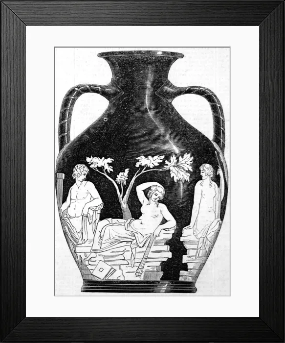 Framed Print : The Portland Vase Framed Print : The Portland Vase