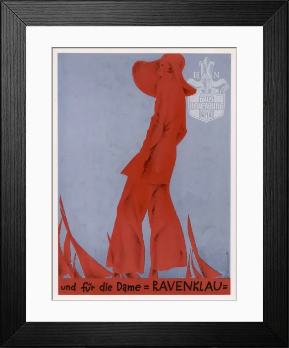 Framed Print : Dryden / Ravenklau / Advert Framed Print : Dryden / Ravenklau / Advert