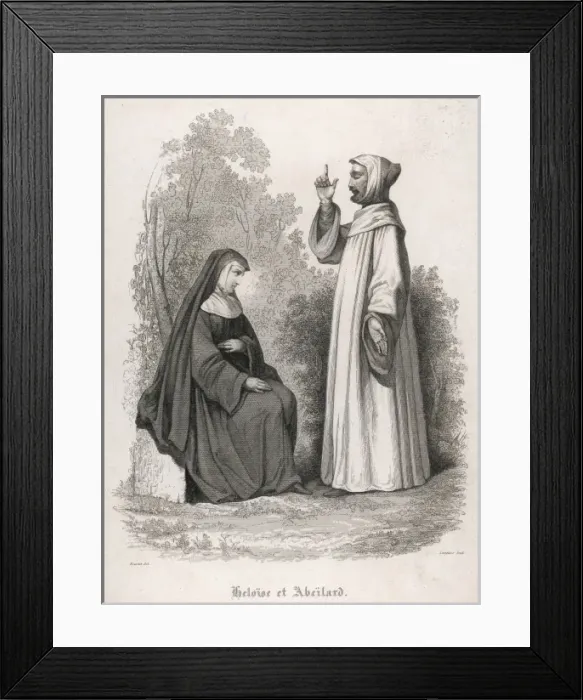 Framed Print : Abelard Instructs Helois Framed Print : Abelard Instructs Helois