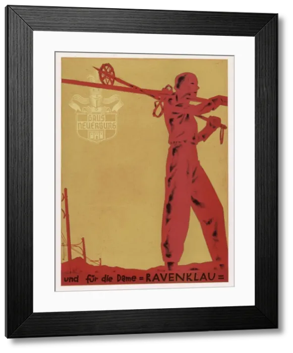 Framed Print : Dryden / Ravenklau / Advert Framed Print : Dryden / Ravenklau / Advert
