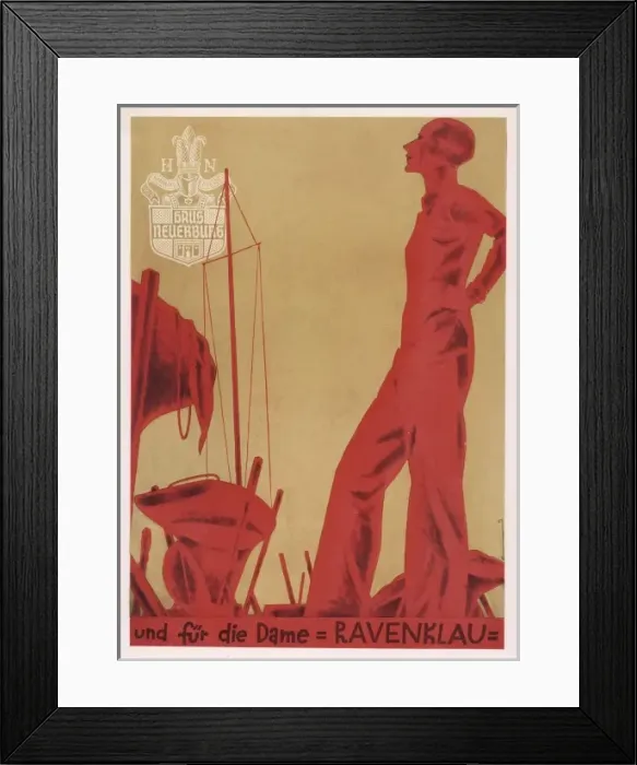 Framed Print : Dryden / Ravenklau / Advert Framed Print : Dryden / Ravenklau / Advert
