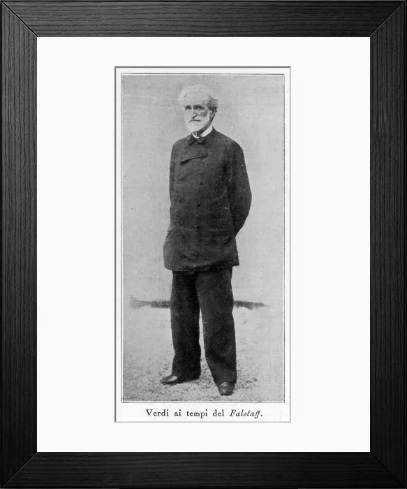 Framed Print : Verdi Full Length Framed Print : Verdi Full Length