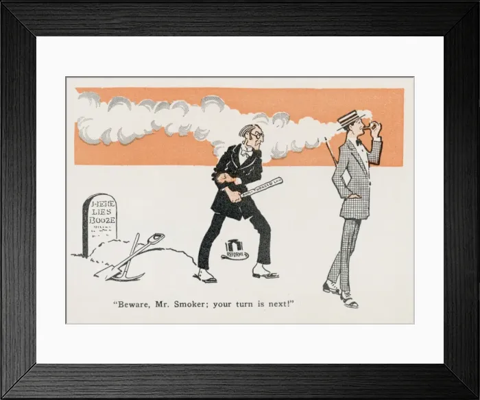 Framed Print : The Smokers Turn Framed Print : The Smokers Turn