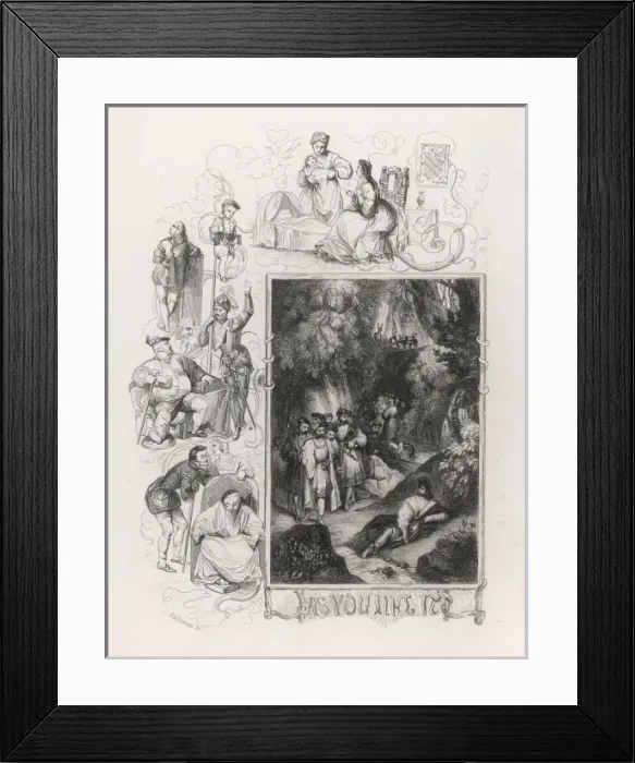 Framed Print : As you Like It Framed Print : As you Like It