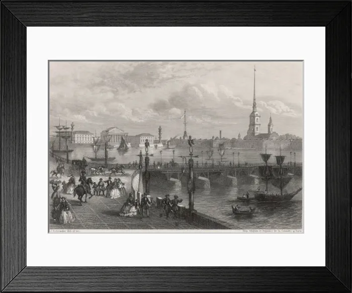 Framed Print : St Petersburg / Troitskoi Framed Print : St Petersburg / Troitskoi