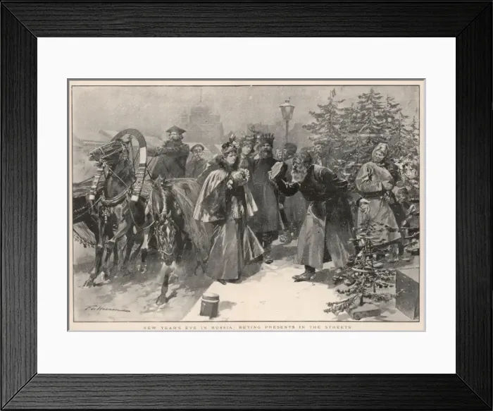 Framed Print : Russian New Year Gifts Framed Print : Russian New Year Gifts